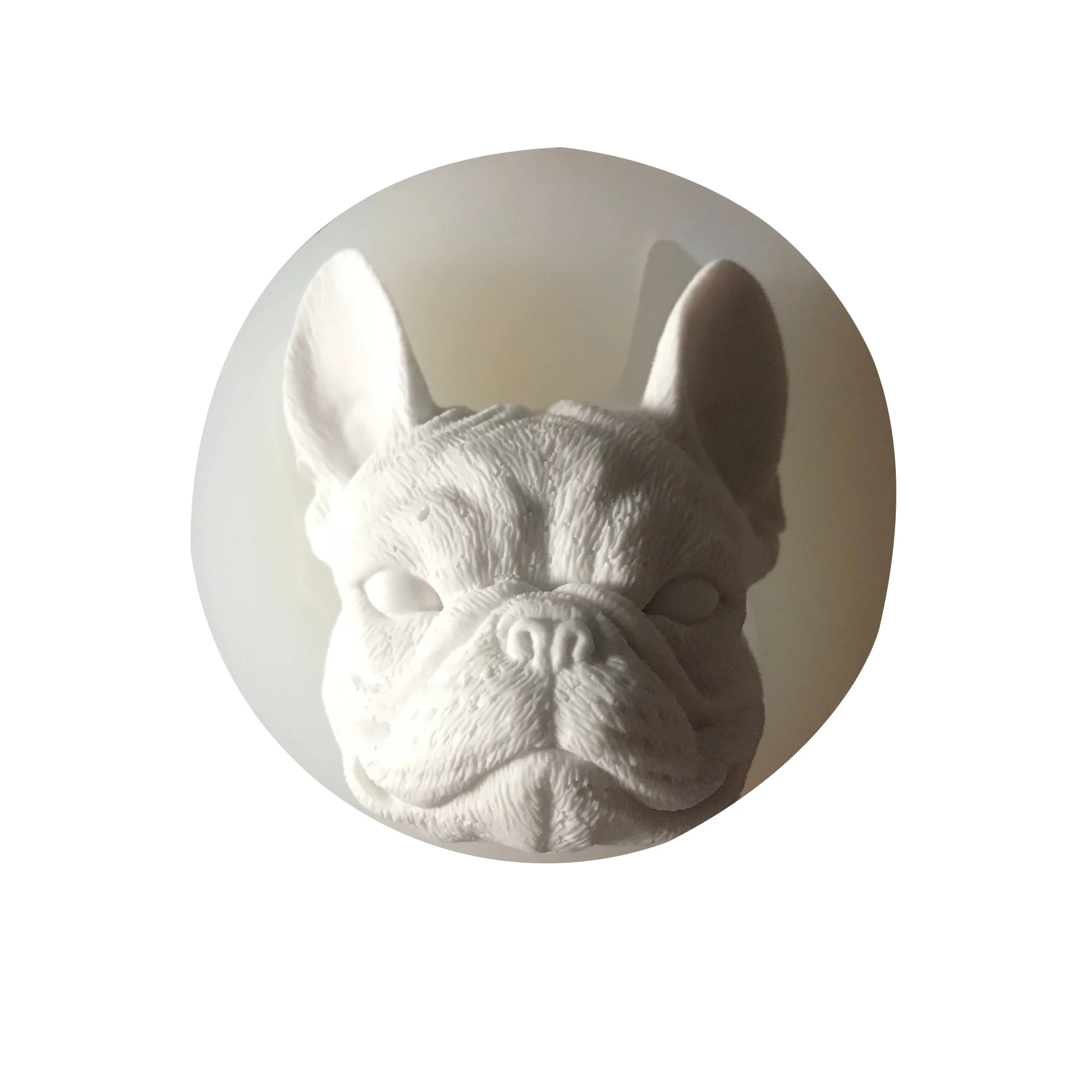 3D custom dog shape candle holder mold Silicone soap mold home decoration candle resin mold, White
3D custom dog shape candle holder mold Silicone soap mold home decoration candle resin mold, White