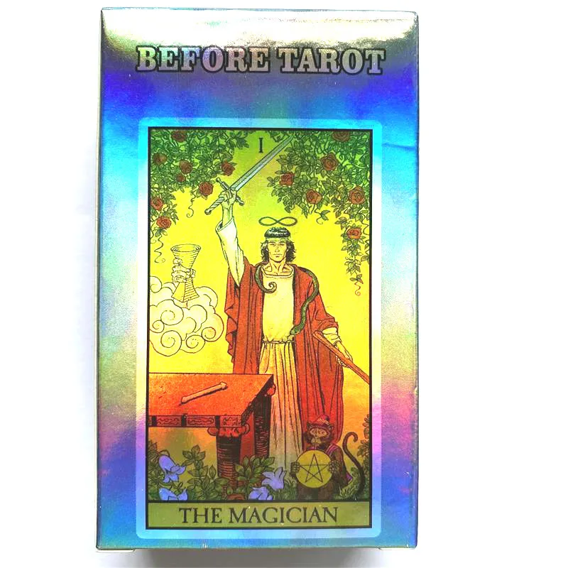 Before Tarot Cards Deck Board Game Set For Party Full English PDF guidebook Holographic
Before Tarot Cards Deck Board Game Set For Party Full English PDF guidebook Holographic