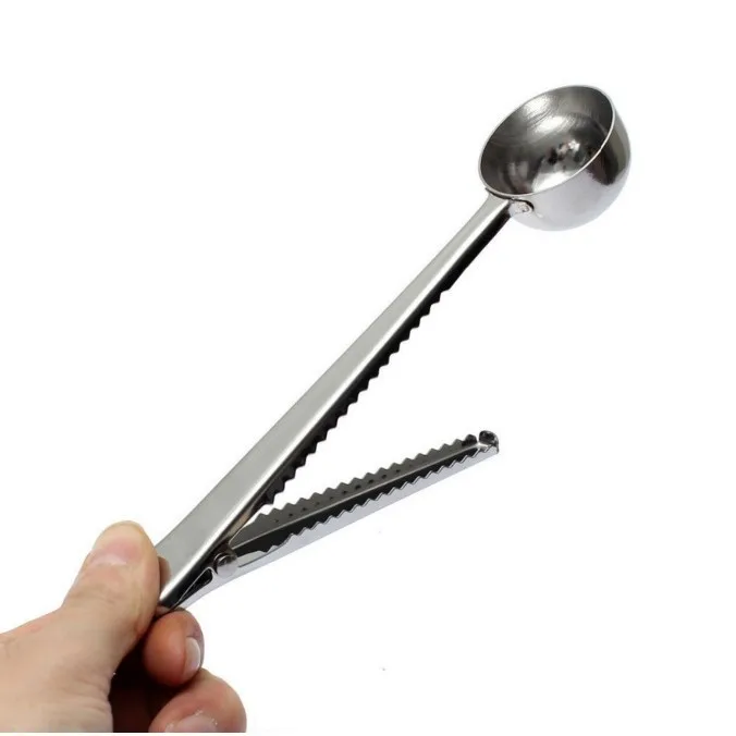 Seasoning Fruit Ice Cream Spoon Stainless Steel Coffee Measuring Spoon With Clip Milk Powder Spoon
Seasoning Fruit Ice Cream Spoon Stainless Steel Coffee Measuring Spoon With Clip Milk Powder Spoon