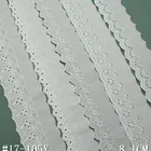 Eyelet Broderie anglaise embroidery cotton lace