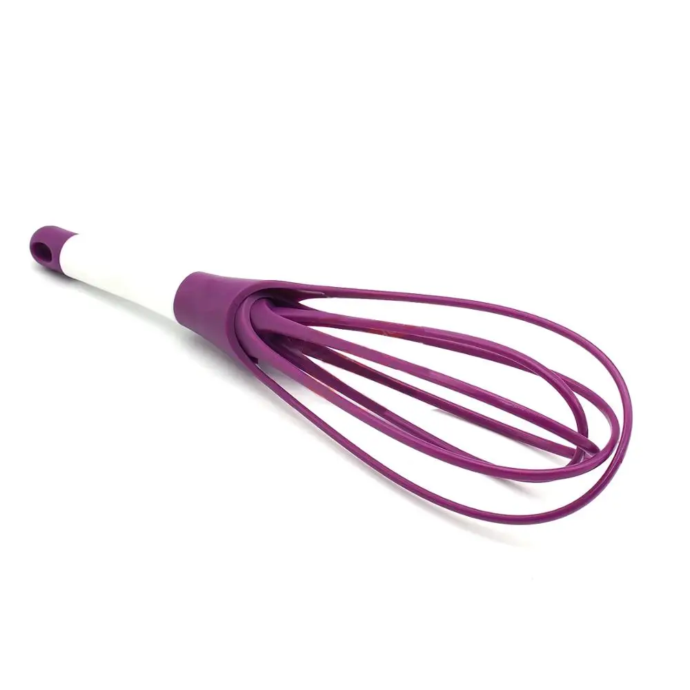 Twist Whisk 2-in-1 Balloon and Flat Whisk Silicone Coated Steel Wire 11.5 Inch Folding Beater, Can custom
Twist Whisk 2-in-1 Balloon and Flat Whisk Silicone Coated Steel Wire 11.5 Inch Folding Beater, Can custom