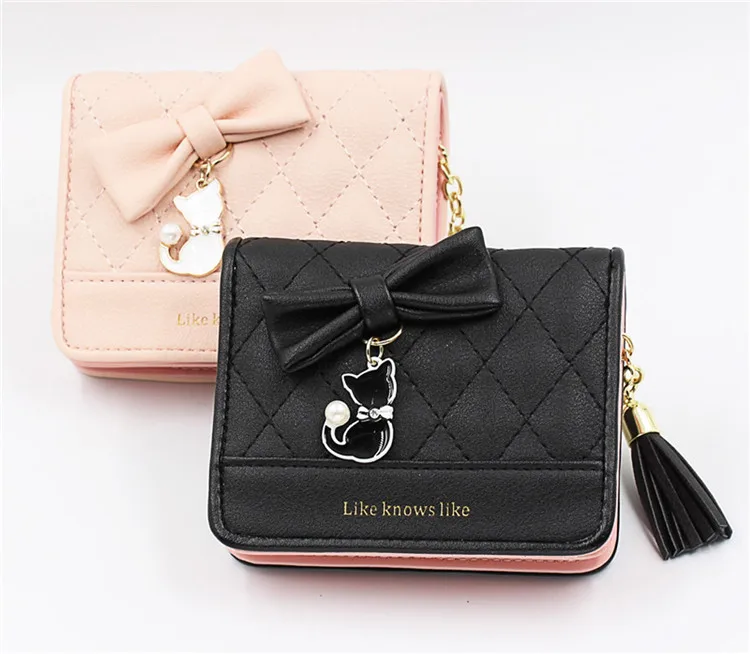 Small Wallets For Women Girls Cute Coin Purse With Bow Tassel Leather Fashion Credit Card Holder Ladies Wallet, Multi
Small Wallets For Women Girls Cute Coin Purse With Bow Tassel Leather Fashion Credit Card Holder Ladies Wallet, Multi