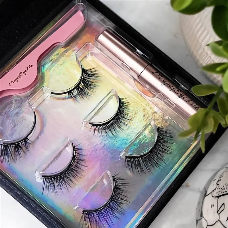 3 pair lash book faux mink handmade false eyelash vegan mlen magnetic eyelashes set, Natural black
3 pair lash book faux mink handmade false eyelash vegan mlen magnetic eyelashes set, Natural black
