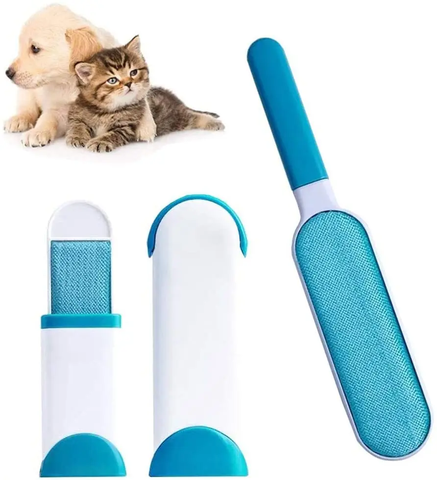 Pet Hair Remover Lint Brush Remover Dog Cat Hair Remover with Self-Cleaning Base
Pet Hair Remover Lint Brush Remover Dog Cat Hair Remover with Self-Cleaning Base
