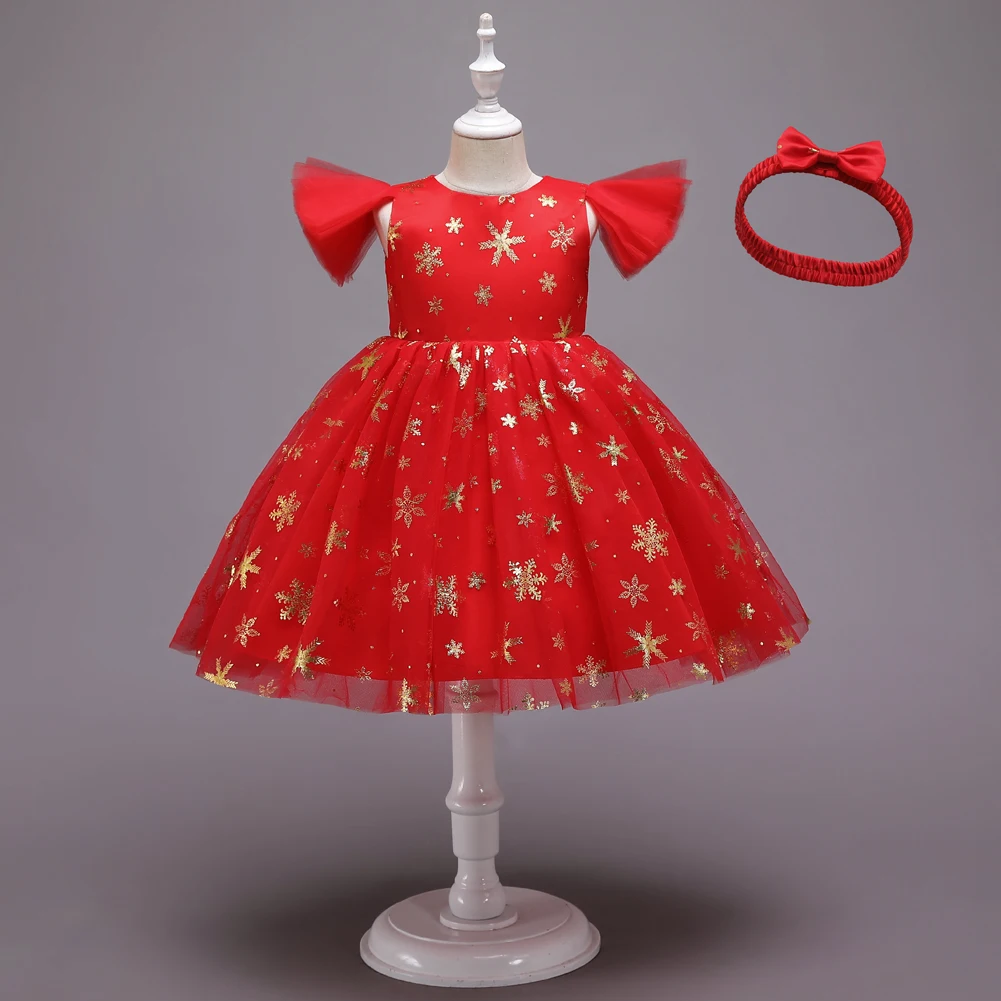 Western style red Christmas girls party dresses baby snowflake Fluffy dress for little girls birthday dress for 2-10 year
Western style red Christmas girls party dresses baby snowflake Fluffy dress for little girls birthday dress for 2-10 year