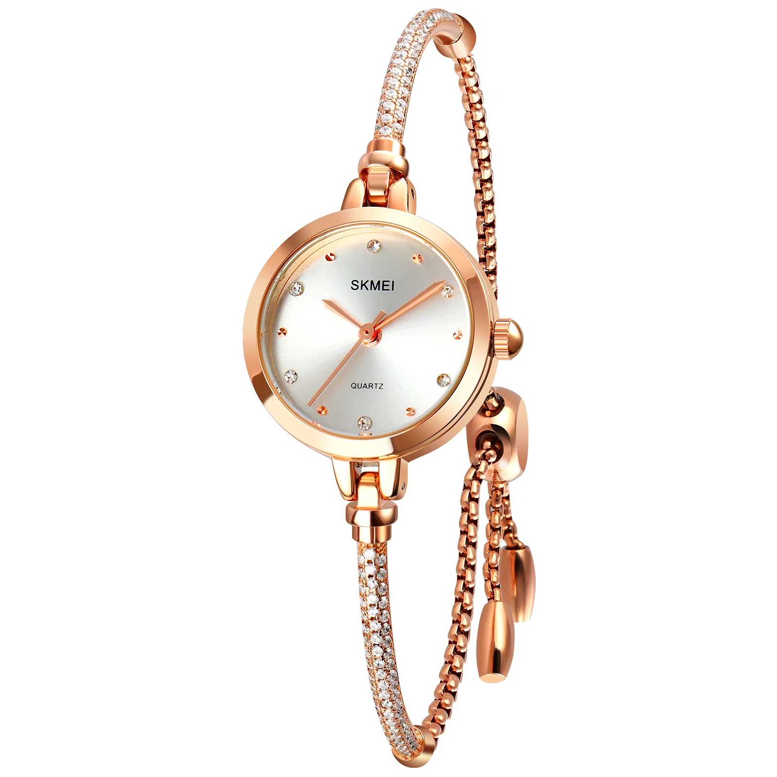 SKMEI 1805 luxury ladies Copper and stainless steel diamond fashion waterproof simple necklace quartz watch, 5-colors
SKMEI 1805 luxury ladies Copper and stainless steel diamond fashion waterproof simple necklace quartz watch, 5-colors