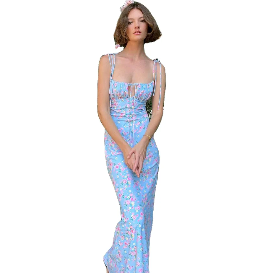 Floral Sling Skirt Sexy Floral Folds Long Dress Halter Back Lace Sling Dress for Women GAO, As photo showed
Floral Sling Skirt Sexy Floral Folds Long Dress Halter Back Lace Sling Dress for Women GAO, As photo showed