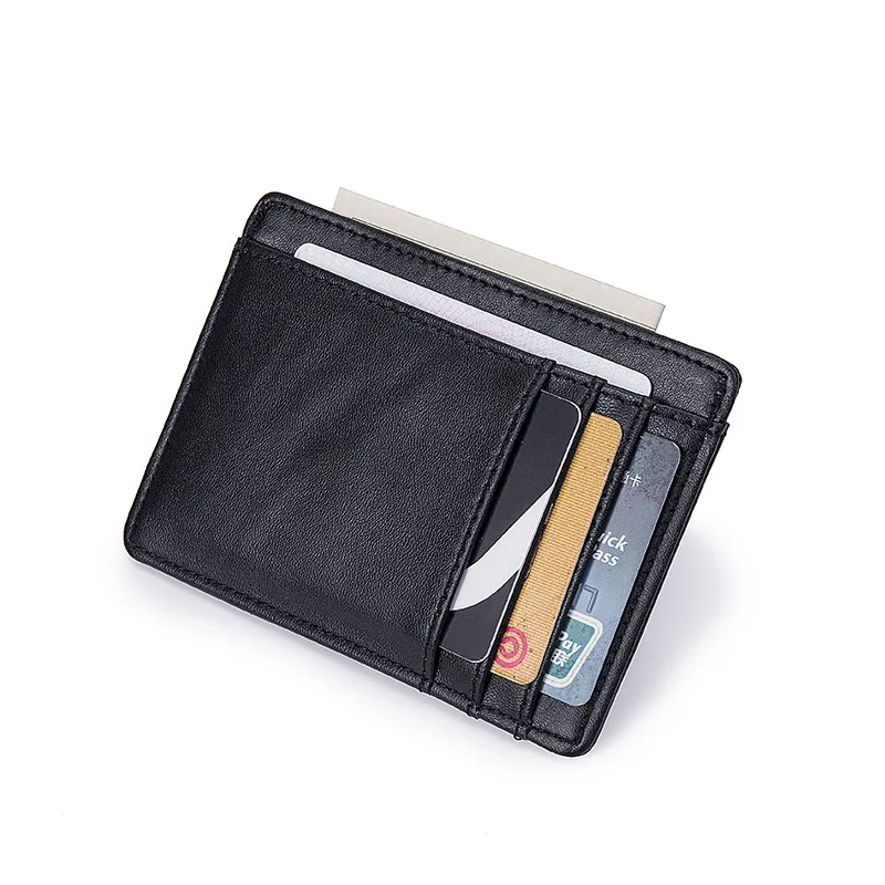 LCH-010 Multi-card RFID Card Holder Soft Slim Black Antimagnetic Card Package for Financial Security
LCH-010 Multi-card RFID Card Holder Soft Slim Black Antimagnetic Card Package for Financial Security