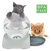 

2.8L Dog and Cat Water Fountain Bubble Automatic Dispenser Pet Water Drinking Bowl Pets Waterer Gravity Water Feeder