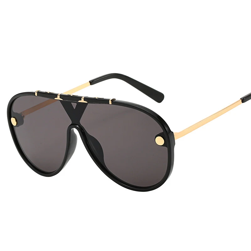 MOCOO in stock UV400 gradient big frame eyeglasses one piece of lens oversized man sunglasses 2019, As you see 
MOCOO in stock UV400 gradient big frame eyeglasses one piece of lens oversized man sunglasses 2019, As you see