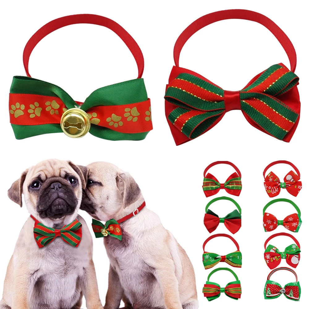 10pcs/lot Christmas Dog Bow Tie Collar Reflective Fashion Cute Cat Puppy Necktie Necklace Pet Accessories Dogs Collar
10pcs/lot Christmas Dog Bow Tie Collar Reflective Fashion Cute Cat Puppy Necktie Necklace Pet Accessories Dogs Collar