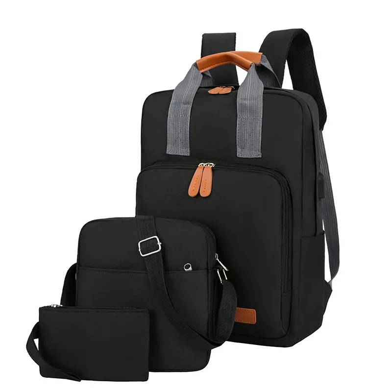 Teenage back to school bags bookbags set with shoulder bags and pen bag, 4 colors or customized
Teenage back to school bags bookbags set with shoulder bags and pen bag, 4 colors or customized