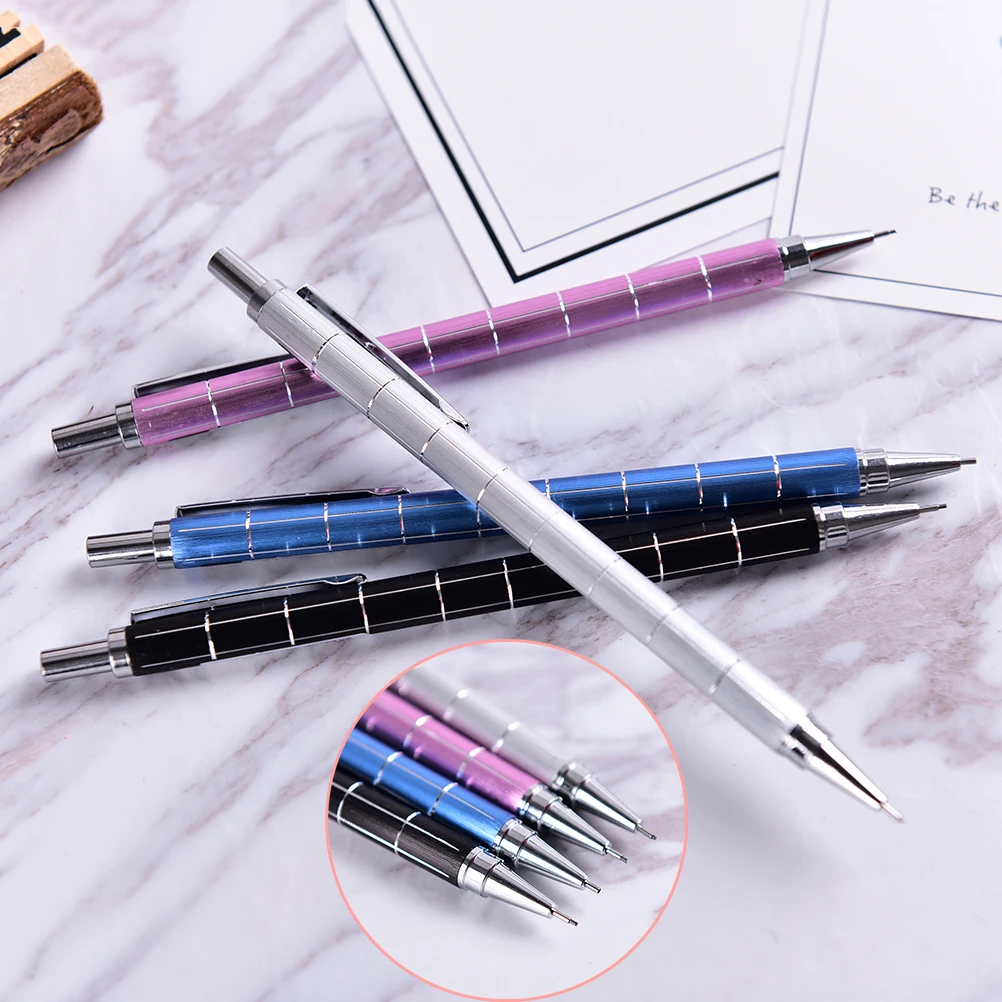 1pc Mechanical Pencil 0.5mm Creative Metal Rotring Automatic Pencils High quality For School Supplies Stationery For Kid
1pc Mechanical Pencil 0.5mm Creative Metal Rotring Automatic Pencils High quality For School Supplies Stationery For Kid