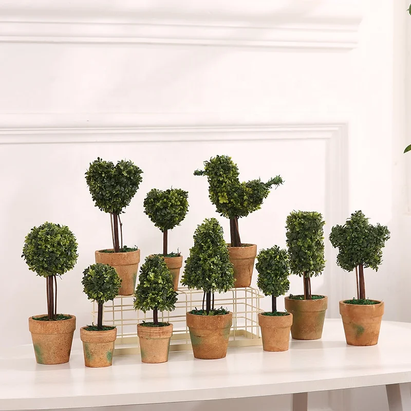A-3028 20cm Small Artificial Boxwood Topiary Plants Wholesale For Home Decoration, Transprant
A-3028 20cm Small Artificial Boxwood Topiary Plants Wholesale For Home Decoration, Transprant