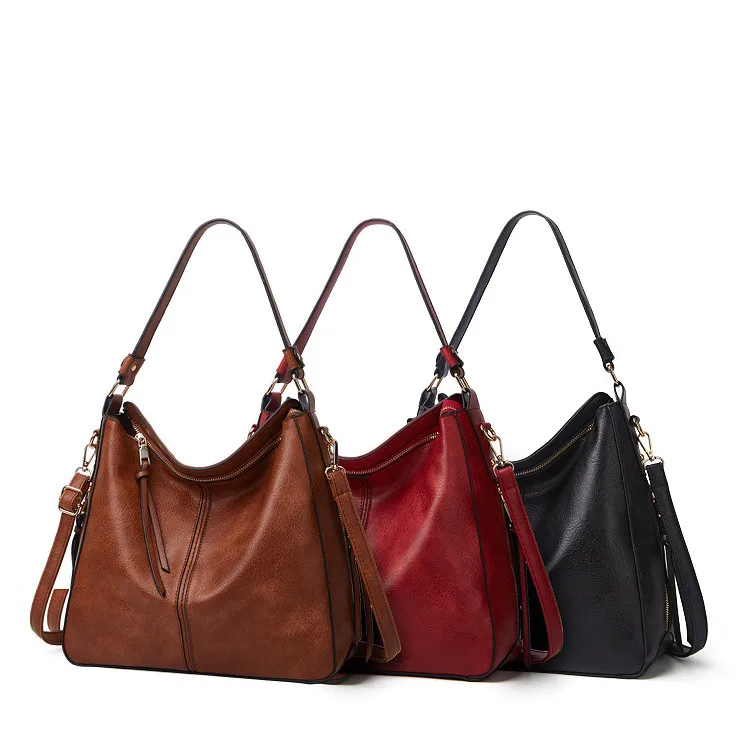 Wholesale Portable Large Capacity Casual New Purse Shoulder Bag Handbag Vintage Tote Satchel Hand Bag for Women, 21 color
Wholesale Portable Large Capacity Casual New Purse Shoulder Bag Handbag Vintage Tote Satchel Hand Bag for Women, 21 color
