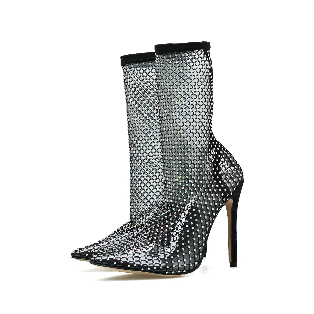 Ladies pumps shoes in guangzhou pointed toe mesh 11cm high heels women's shoes 42 black color
Ladies pumps shoes in guangzhou pointed toe mesh 11cm high heels women's shoes 42 black color