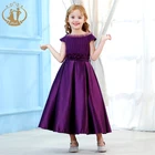 2020 Nimble Factory Wholesale New Stain Fancy Classic Flower Girl Dress Wedding Lace Kids Princess Party Dresses