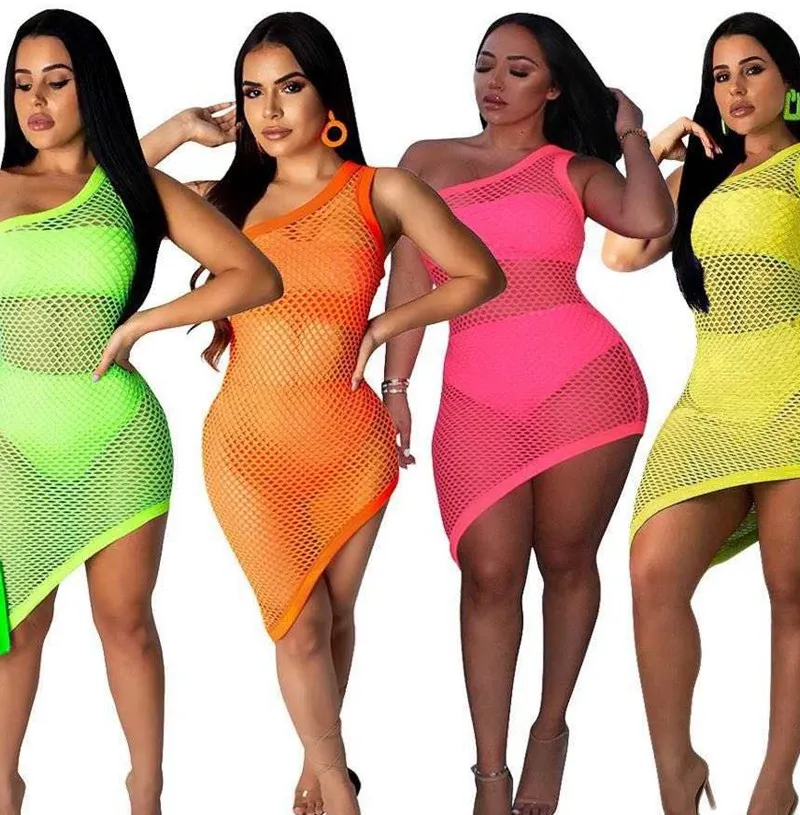 fashion new Summer Prom Neon Color 3Xl Size Women Ladies Sexy 3-Piece set One Shoulder Casual Mesh Dress
fashion new Summer Prom Neon Color 3Xl Size Women Ladies Sexy 3-Piece set One Shoulder Casual Mesh Dress