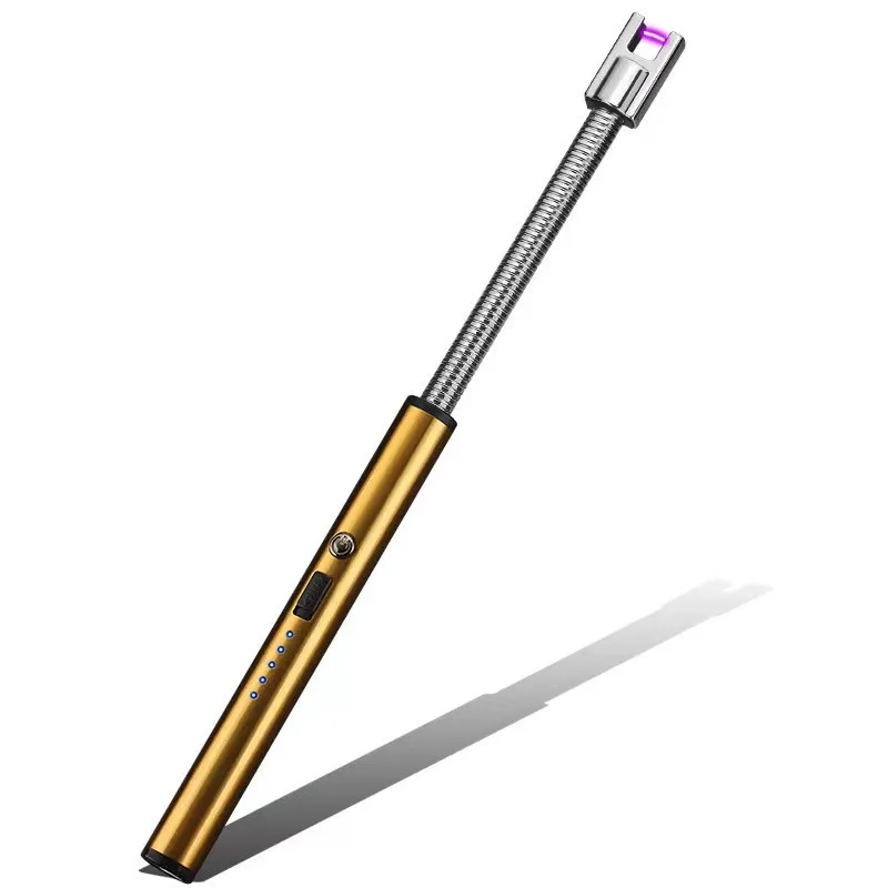 Windproof Electric Rechargeable Arc Fire Lighter with LED Battery Display Long Flexible USB BBQ Lighter
Windproof Electric Rechargeable Arc Fire Lighter with LED Battery Display Long Flexible USB BBQ Lighter