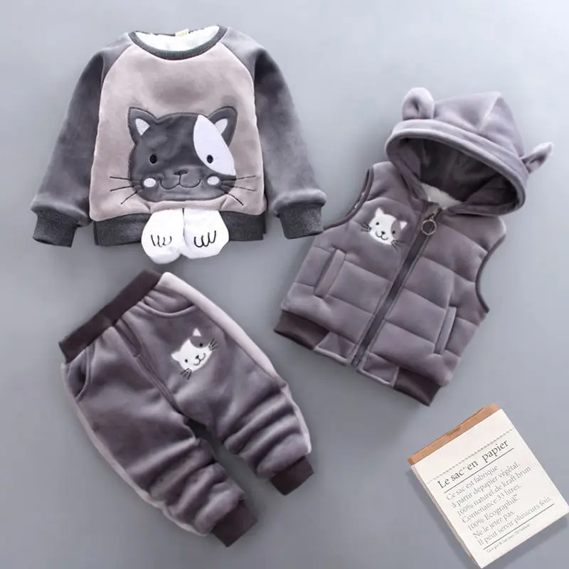 2022 Guangzhou warm long sleeve hooded collar breathable wholesale animal cute sweet 6-60 months winter boys girls clothes, Picture color
2022 Guangzhou warm long sleeve hooded collar breathable wholesale animal cute sweet 6-60 months winter boys girls clothes, Picture color