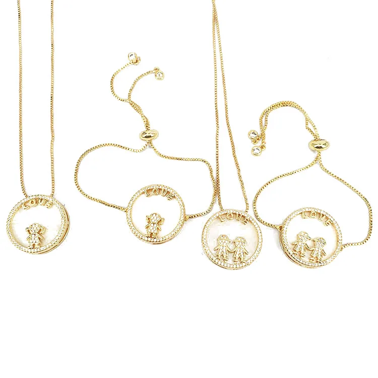 S11081 Necklaces Sets Jewellery 18K Gold Plated CZ Paved Shell Girls and Boys Kids Children Necklace and Bracelet Jewelry sets
S11081 Necklaces Sets Jewellery 18K Gold Plated CZ Paved Shell Girls and Boys Kids Children Necklace and Bracelet Jewelry sets