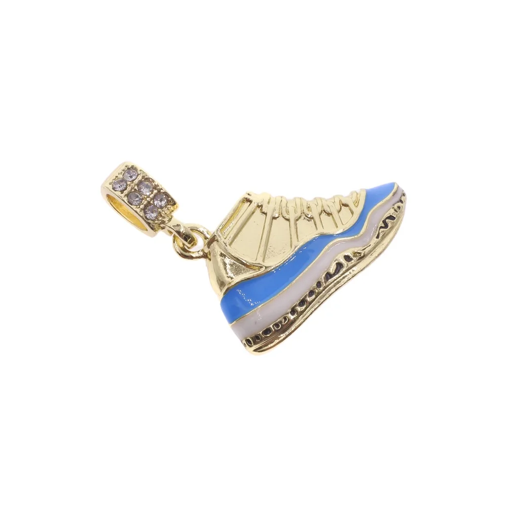 Wholesale Hip Hop Jewelry Custom Design Metal Blue Black Enamel Sneakers Shoe Pendant
Wholesale Hip Hop Jewelry Custom Design Metal Blue Black Enamel Sneakers Shoe Pendant