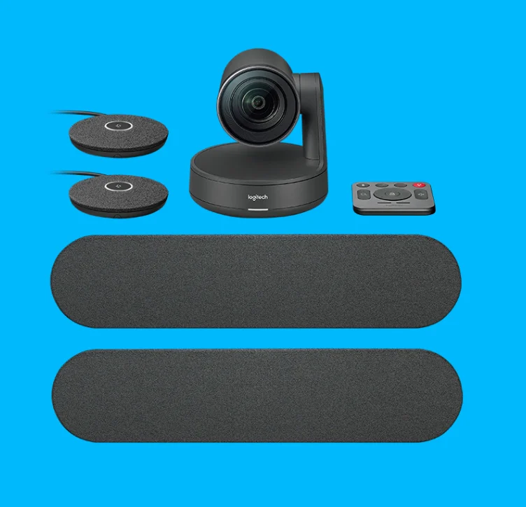Logitech Rally Plus CC5000E Plus Business Office HD Video System USB Camera with Microphone Speaker
Logitech Rally Plus CC5000E Plus Business Office HD Video System USB Camera with Microphone Speaker