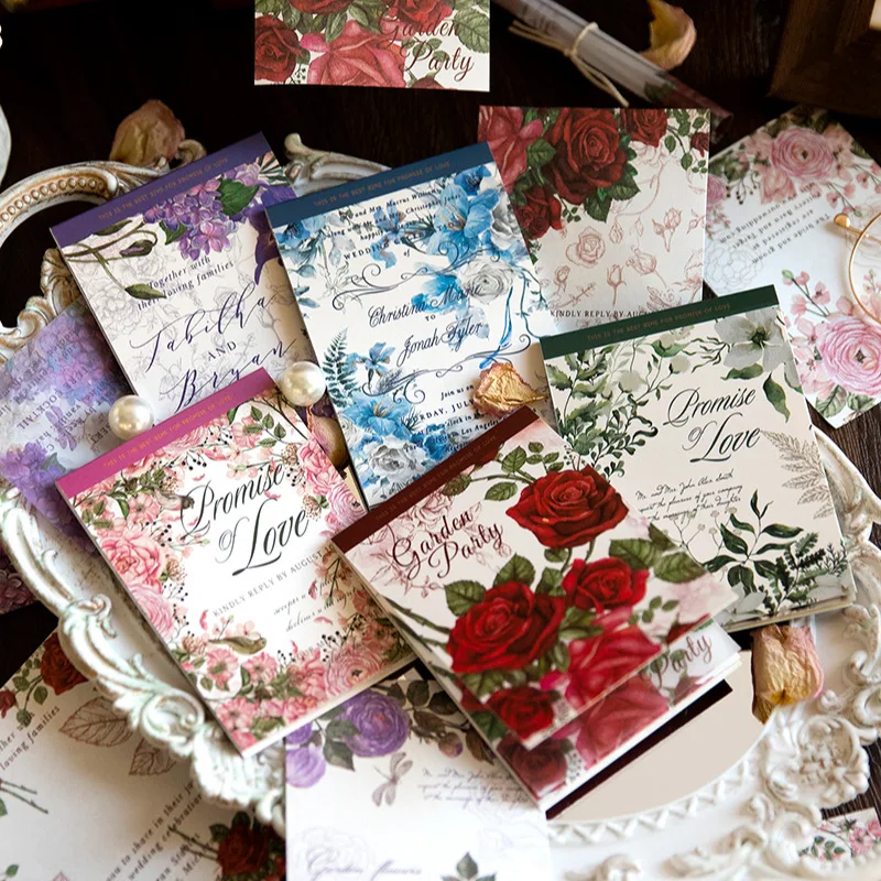 30pieces/pack Multiple Material book This Rose Oath Series Vintage Journal Message Writing Book Decoration Book 5Modesl
30pieces/pack Multiple Material book This Rose Oath Series Vintage Journal Message Writing Book Decoration Book 5Modesl