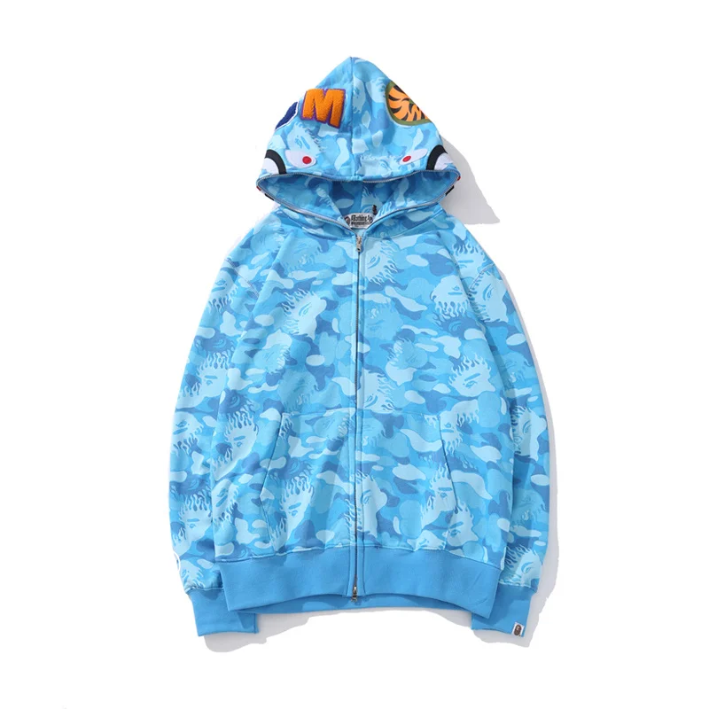 Wholesale Price Fashion Shark Bape Shark Hoodie Bape Hoodie Men Bape Sweatshirt With Zipper, As picture show
Wholesale Price Fashion Shark Bape Shark Hoodie Bape Hoodie Men Bape Sweatshirt With Zipper, As picture show
