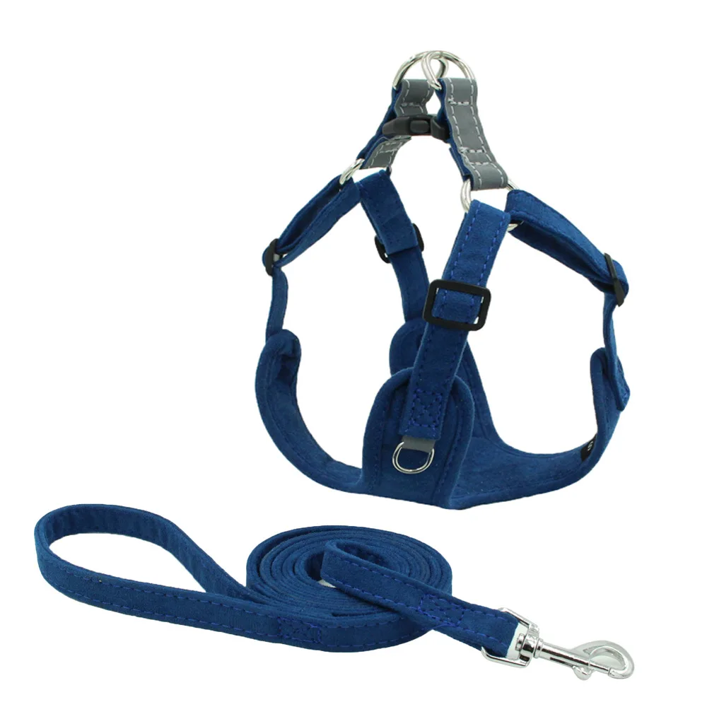 High Quality Deerskin Plush Reflective Harness Soft Breathable Dog Harness for Walking
High Quality Deerskin Plush Reflective Harness Soft Breathable Dog Harness for Walking