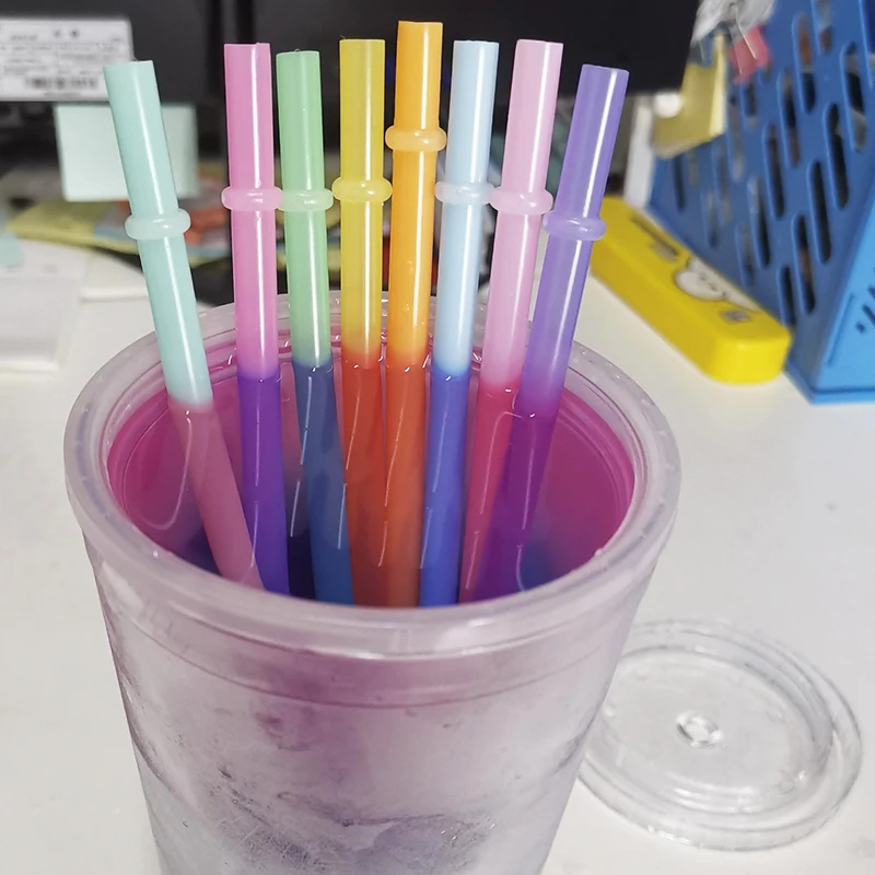 Reusable 7 inch creative plastic drinking water filter color changing straw for summer
Reusable 7 inch creative plastic drinking water filter color changing straw for summer