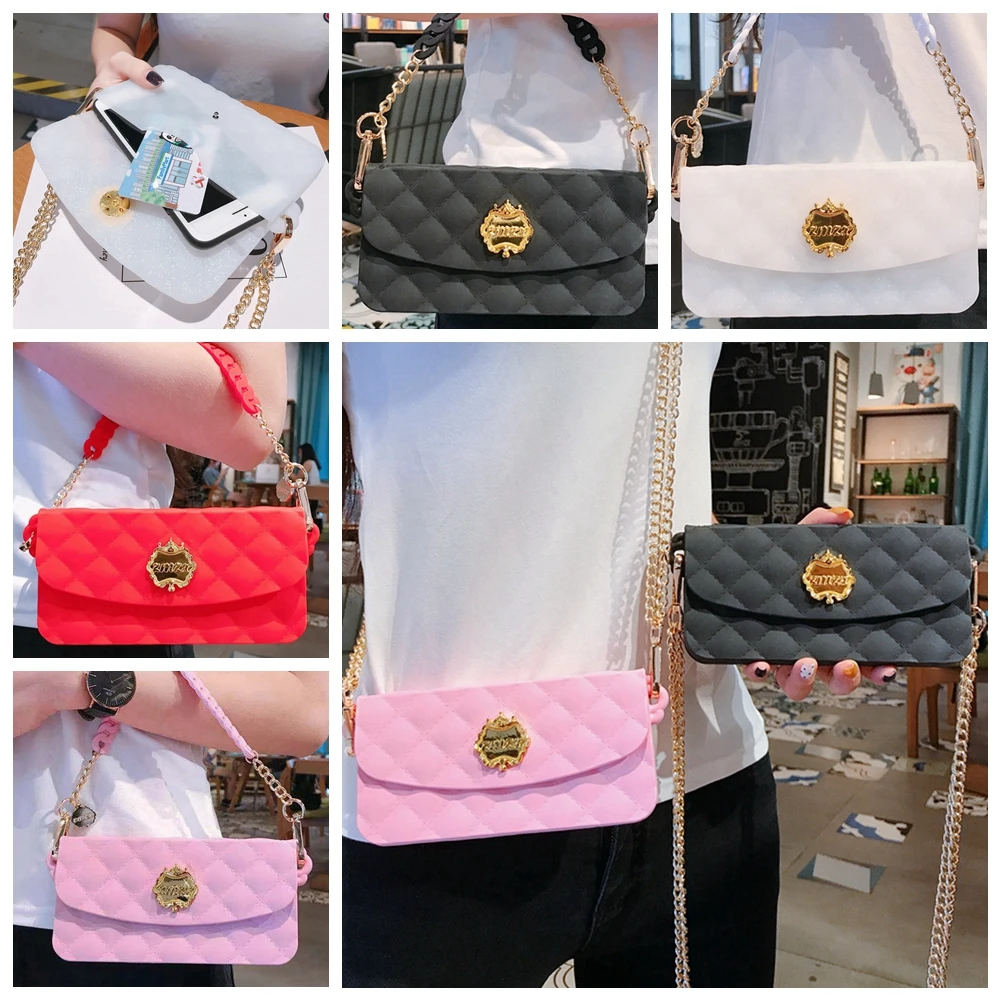 Fashion Mobile Phone Bags for iPhone 11 8 7 Plus for Girls Hand Cross Body Case Money Cards Android Phone Bag for Samsung
Fashion Mobile Phone Bags for iPhone 11 8 7 Plus for Girls Hand Cross Body Case Money Cards Android Phone Bag for Samsung