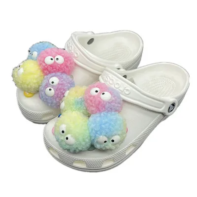 Luxury Croc Charms DIY Shoes Decorations Cute Plush Ball Clogs Charms 3D Colorful Plush Ball Cartoon Make Your Shoes Unique
Luxury Croc Charms DIY Shoes Decorations Cute Plush Ball Clogs Charms 3D Colorful Plush Ball Cartoon Make Your Shoes Unique