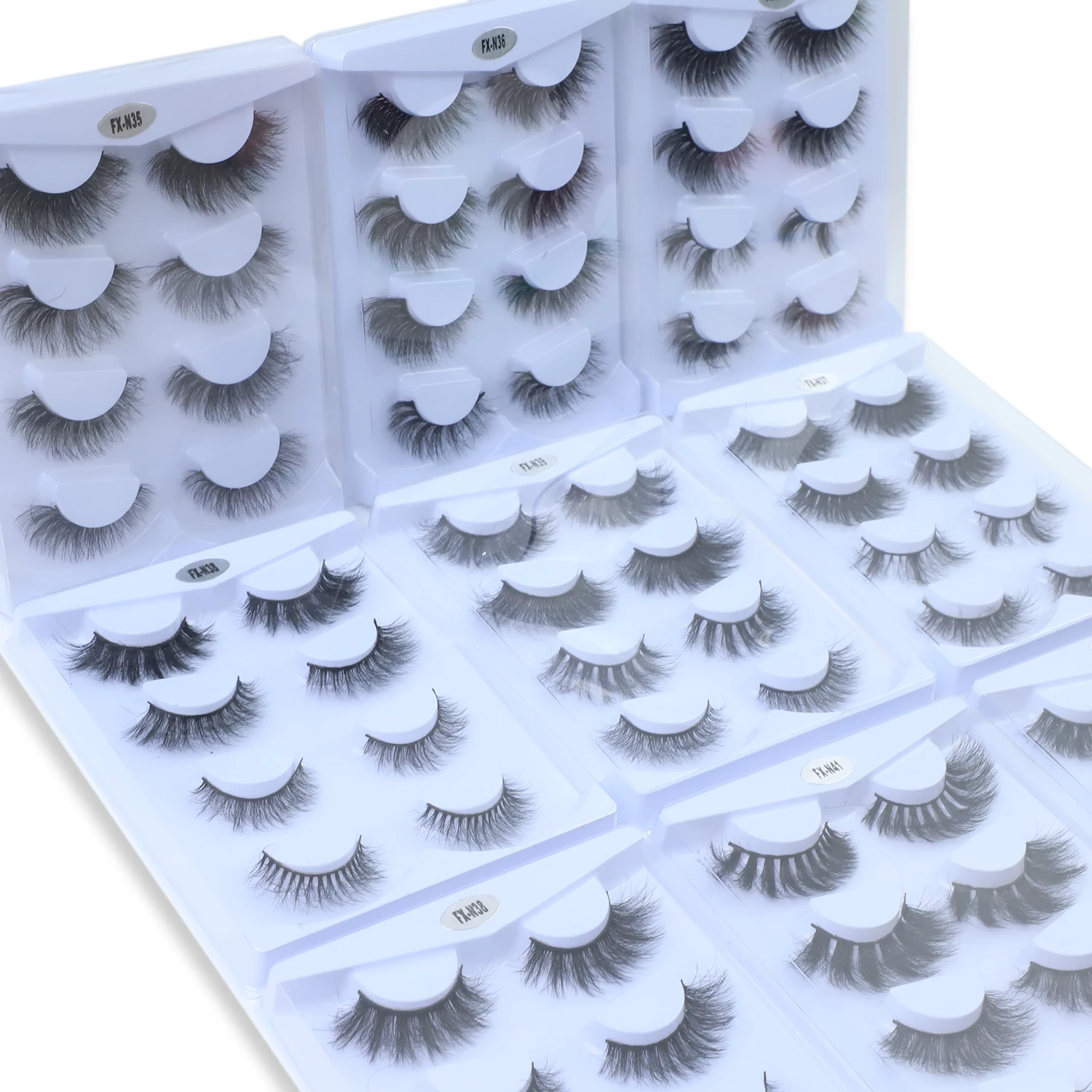 Handmade 4pairs Eyelashes Vendor 3dlashes private label eyelashes Full Strip Lashes faux mink eyelashes, Natural black
Handmade 4pairs Eyelashes Vendor 3dlashes private label eyelashes Full Strip Lashes faux mink eyelashes, Natural black