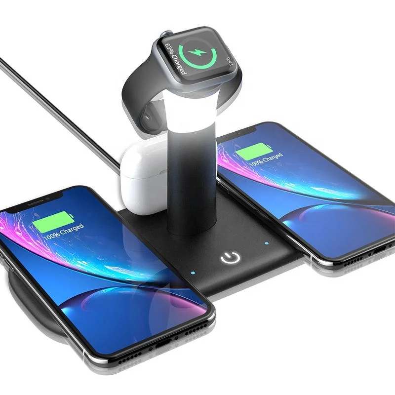 Drop Shipping New arrival products wireless phone chargers for phones smart watch earbuds with Adjust brightness wireless charge
Drop Shipping New arrival products wireless phone chargers for phones smart watch earbuds with Adjust brightness wireless charge