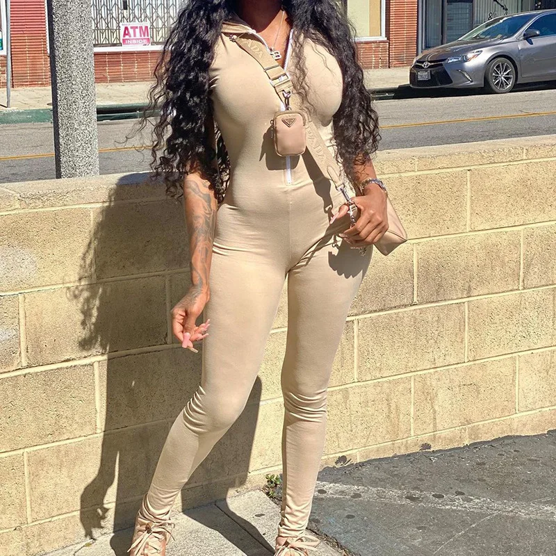 2022 New Arrivals Fall Winter Clothes Solid Color Short Sleeve Nude Clothing Nude Jumpsuit
2022 New Arrivals Fall Winter Clothes Solid Color Short Sleeve Nude Clothing Nude Jumpsuit