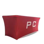 Textile Advertising Stretch Material Printed Table Cover Table Cloth for Wedding