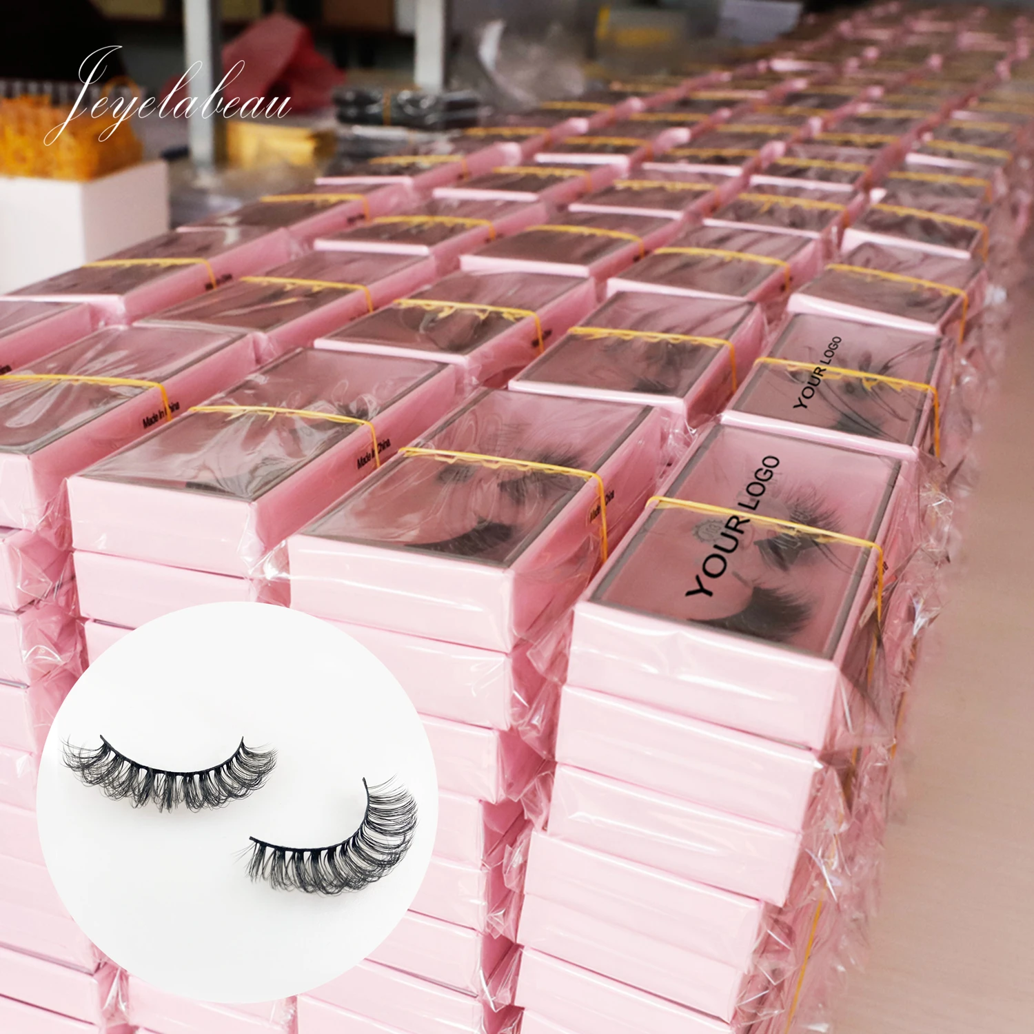 Factory Wholesale Faux Mink False Lashes Silk Strip Eyelashes 3D Silk Eyelash, Natural black
Factory Wholesale Faux Mink False Lashes Silk Strip Eyelashes 3D Silk Eyelash, Natural black