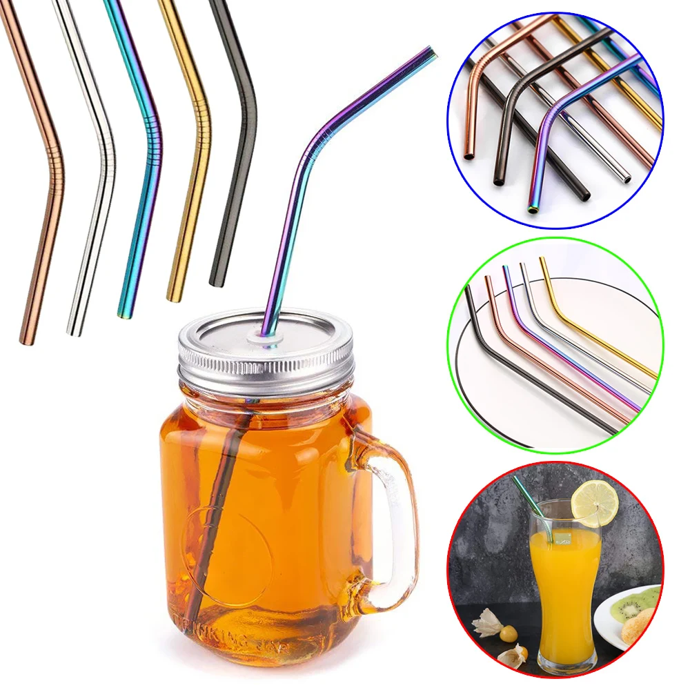 Colorful Silicone Stainless Steel Straws With Silicone Tips, Customized
Colorful Silicone Stainless Steel Straws With Silicone Tips, Customized