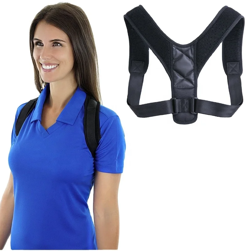 TY Support belt adjustable back posture correction device clavicle spine back shoulder waist posture correction brace, Balck
TY Support belt adjustable back posture correction device clavicle spine back shoulder waist posture correction brace, Balck