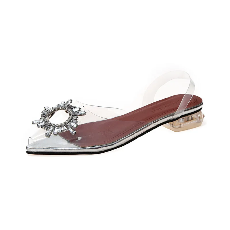 Eilyken New PVC Transparent Crystal Women Slippers Summer Pointed Toe High Heels Sexy Slides Ladies Party Sandals Pumps Shoes
Eilyken New PVC Transparent Crystal Women Slippers Summer Pointed Toe High Heels Sexy Slides Ladies Party Sandals Pumps Shoes