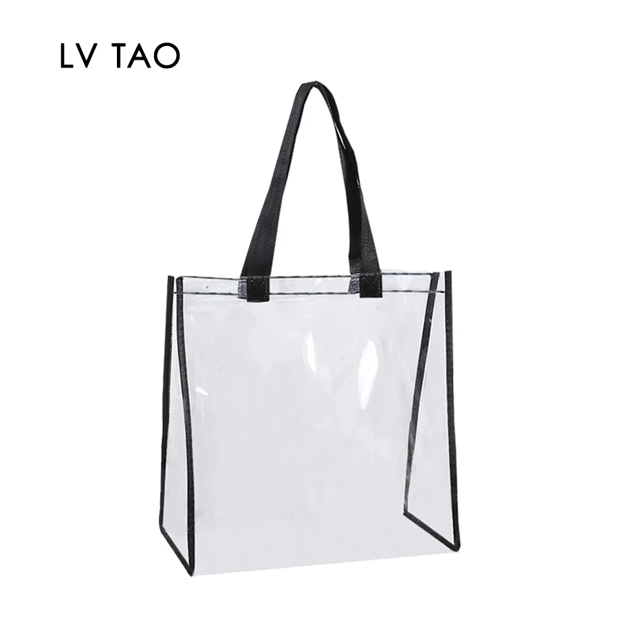 In Stock Waterproof Fashion design Clear Cosmetic Pvc Tote Bag Reusable Shopping Bag, Customized color
In Stock Waterproof Fashion design Clear Cosmetic Pvc Tote Bag Reusable Shopping Bag, Customized color