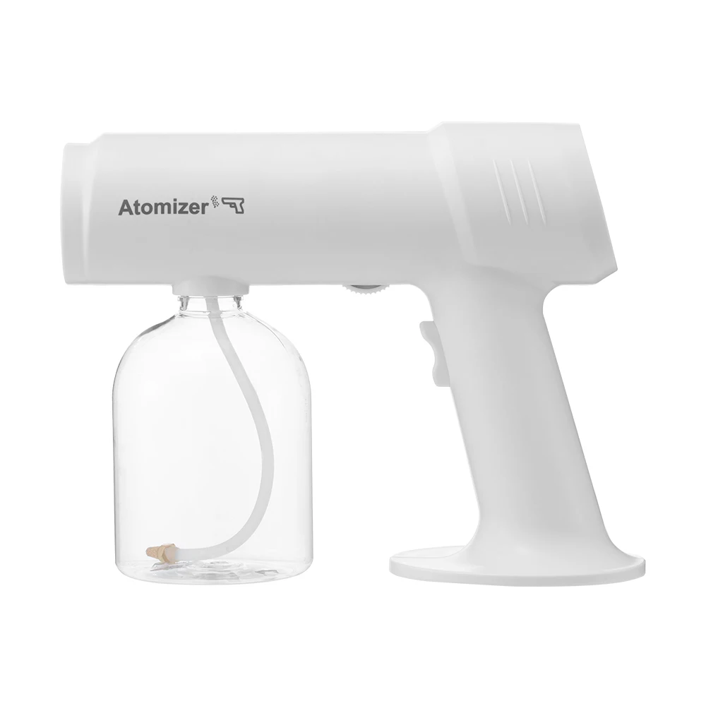 2021 Wireless Charging Portable Humidifier Nano Blue Light Spray Gun Atomizer, White
2021 Wireless Charging Portable Humidifier Nano Blue Light Spray Gun Atomizer, White