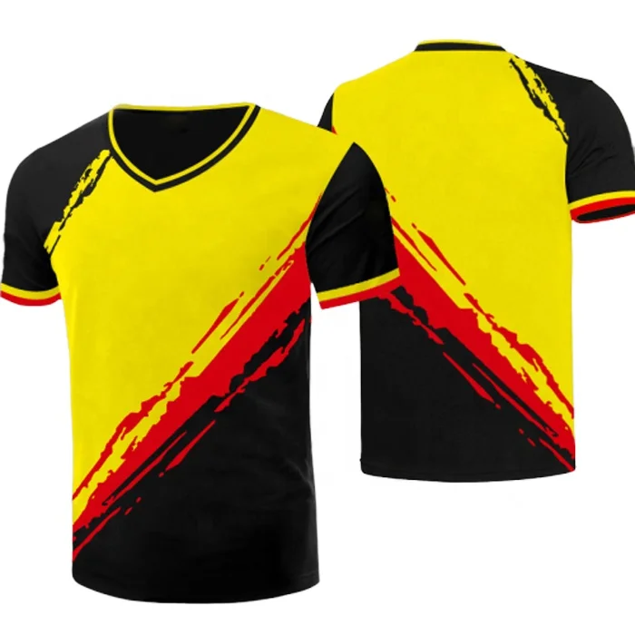 Wholesale New Coming Design Polyester Fabric Men V Neck Training T Shirt Sublimation Color Soccer Jersey Shirt, Custom color
Wholesale New Coming Design Polyester Fabric Men V Neck Training T Shirt Sublimation Color Soccer Jersey Shirt, Custom color