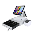 System Pos Computer/ Cash Register With 80mm Pos Printer Cash Drawer For Retail/restaurant Pos System