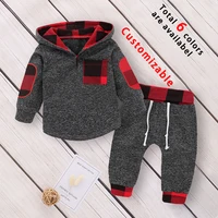 Kids Infant Toddler Baby Boys Girls Hoodie Outfit Plaid Pocket Sweatshirt Jackets Shirt+Pants Fall and Winter Clothes Set 
Kids Infant Toddler Baby Boys Girls Hoodie Outfit Plaid Pocket Sweatshirt Jackets Shirt+Pants Fall and Winter Clothes Set