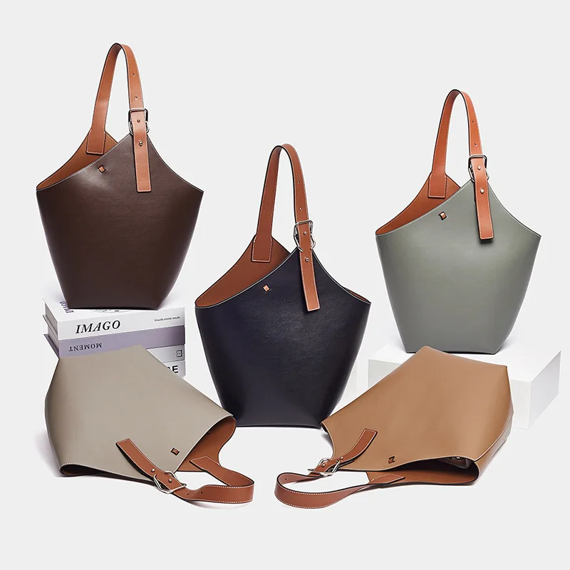 Women's Large Capacity Bucket Bag All-match Women's Bag New 2021 Fashion Cross-Body Shoulder Underarm Tote Bag, Customizable
Women's Large Capacity Bucket Bag All-match Women's Bag New 2021 Fashion Cross-Body Shoulder Underarm Tote Bag, Customizable