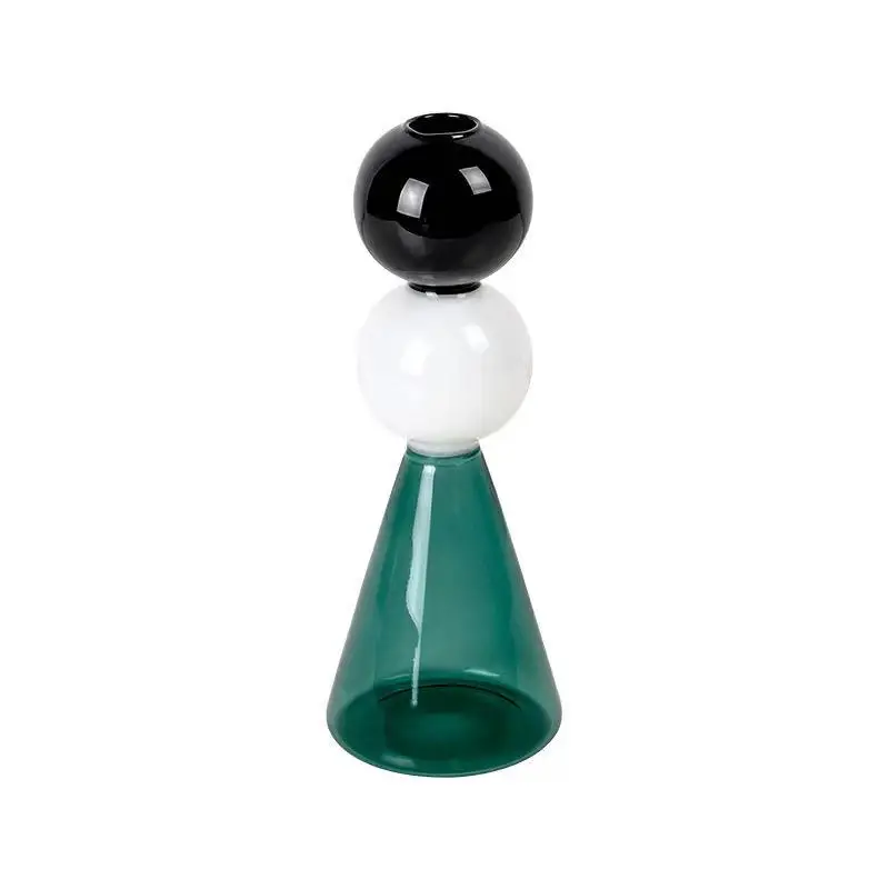 Custom Made Colourful Borosilicate Glass Plant Vase for Home Wedding Decoration, Black,white,teal
Custom Made Colourful Borosilicate Glass Plant Vase for Home Wedding Decoration, Black,white,teal