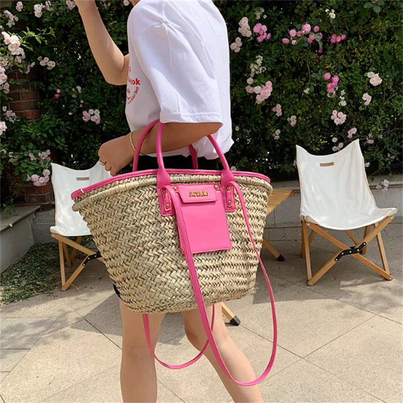 Women Fashion Hand bags handbags Wholesale Summer Straw Crossbody Simple Totes Large Waterproof Straw Bags, 3 colors
Women Fashion Hand bags handbags Wholesale Summer Straw Crossbody Simple Totes Large Waterproof Straw Bags, 3 colors