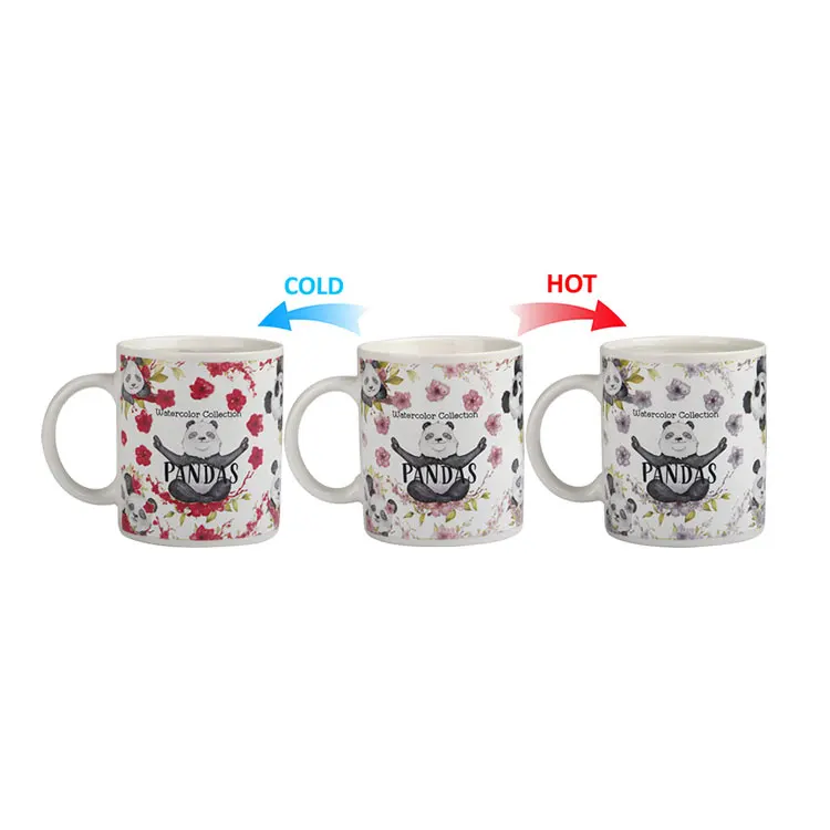 Temperature control color changing panda ceramic coffee mugs children cup print coffee, Optional
Temperature control color changing panda ceramic coffee mugs children cup print coffee, Optional